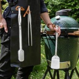 Boska bbq pesteta kastuvas ir žnyplės kepsninės rinkinys