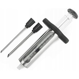 Plieninis švirkštas bbq marinatui 40 ml gefu gw