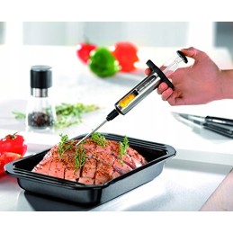 Plieninis švirkštas bbq marinatui 40 ml gefu gw