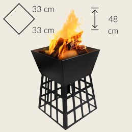 ⭐️ Napoli sodo židinys 33cm ⭐️