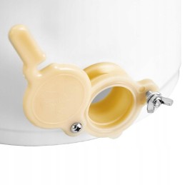 Plastikinis medaus skaidrintuvas su vožtuvu, 20 l