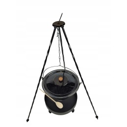 Emaliuotas katilas 13 litrų su dangteliu