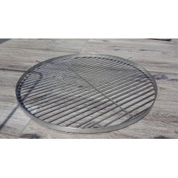 Nerūdijančio plieno grilio grotelės, apvalios, 80 cm