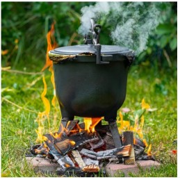 ✅Tvirtas kokybiškas ketaus katilas, 5l