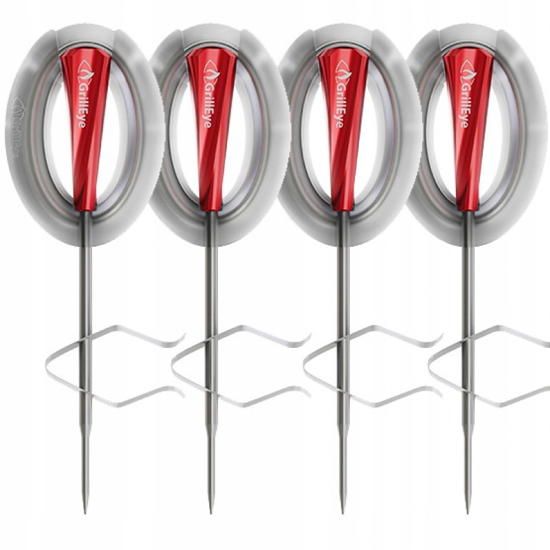 4 rainelės zondų rinkinys grotelių termometrui