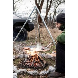 Petromax trikojo stovas su grandine ir kabliu