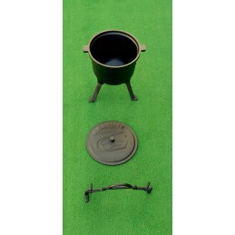 Tvirtas 8 litrų ketaus Meyer puodo katilas