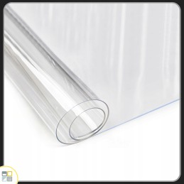 Apsauginis grilio kilimėlis 180x90, permatomas PVC grilio padas