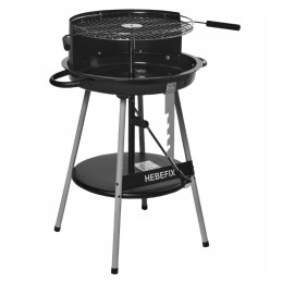 Grilis su anglimis su lentyna, skersmuo 47 cm, hebefix 10560 activia