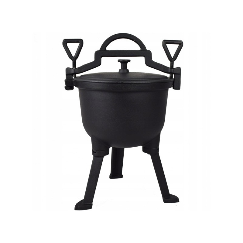 Ketaus katilas Kawamet 8 l virš ugnies