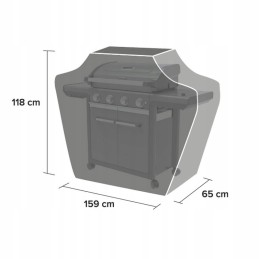Campingaz BBQ viršelis klasikinis viršelis xl serija 4