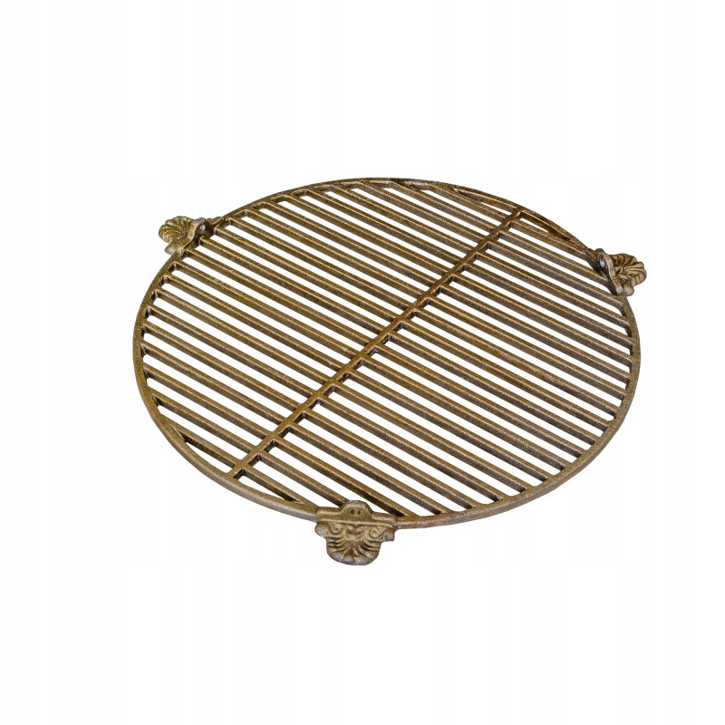 Grilio grotelės, židinys, aukštos kokybės, skersmuo 55 cm