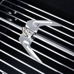 ⭐⭐Didelė anglies kepsninė ant ratų, iešmai, lentynos, grilis + nemokamas šepetys⭐⭐