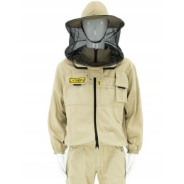 MEZGNINĖS SU KEPURE SU tinkleliu, APLINK BEIGE, XL DYDIS