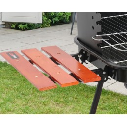 Grilis su anglimis su lentynomis, grotelės 53x33cm