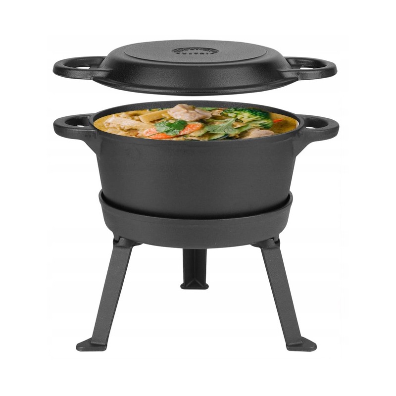 ⭐ 3-in-1 emaliuotas ketaus katilas 8l⭐