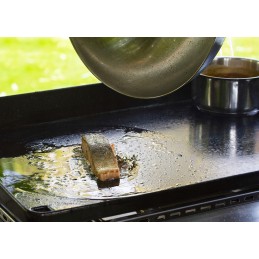 Campingaz premium 32 cm grilis ir grilio dangtis, nerūdijančio plieno varpelis, apvalus garų kepimo dangtis, mėsainio kupolas