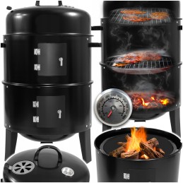 Smokehouse sodo grilis, BBQ vamzdis, metalinė rūkykla, rūkykla