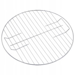 Vidaxl nešiojamas anglies grilis xxl, su ratukais, 44 cm