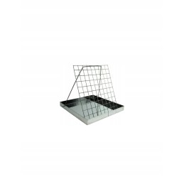 Stainless steel frame capping tray