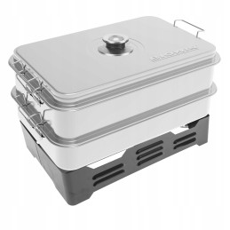 Balkoninė reguliuojama talpa + alksnio/buko drožlės 450g + kuras 1l biowin 330007