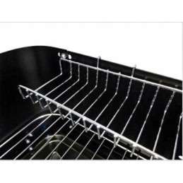 Sodo kepsninė su anglimis ant ratų, 3 lentynos + iešmas