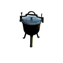 Tvirtas 8 litrų ketaus Meyer puodo katilas