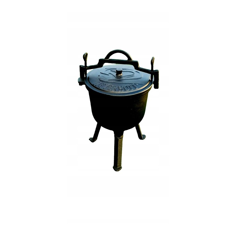 Tvirtas 8 litrų ketaus Meyer puodo katilas