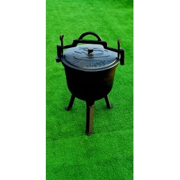 Tvirtas 8 litrų ketaus Meyer puodo katilas