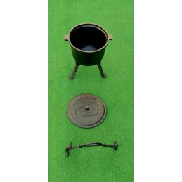 Tvirtas 8 litrų ketaus Meyer puodo katilas