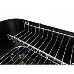 Sodo kepsninė su anglimis ant ratų, 3 lentynos + iešmas