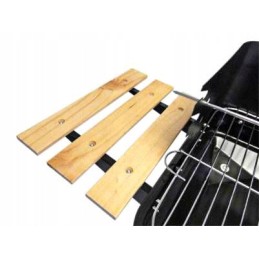 Sodo kepsninė su anglimis ant ratų, 3 lentynos + iešmas