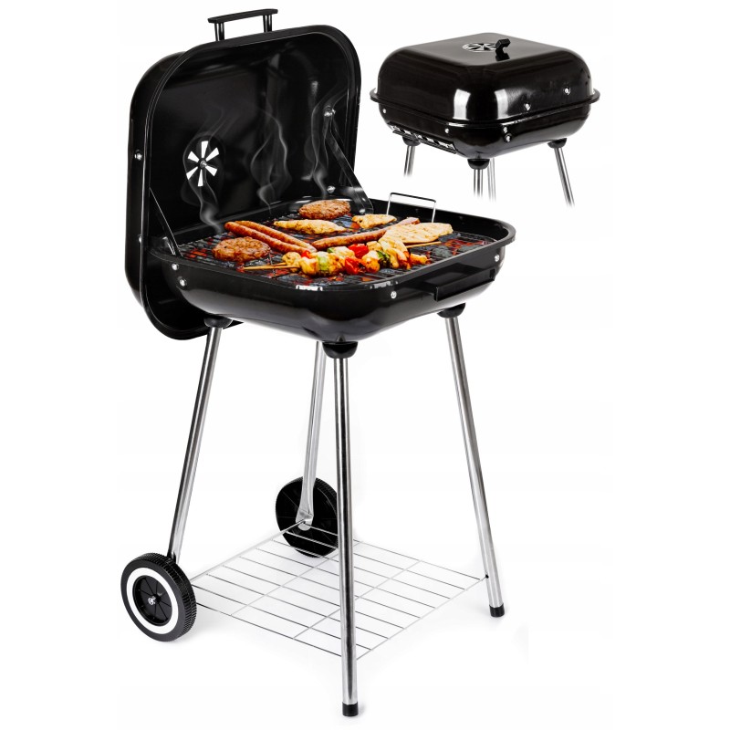 ⭐garden charcoal grill 43.5x43.5cm⭐