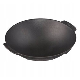 Ketaus wok su jungiklių grotelių galais