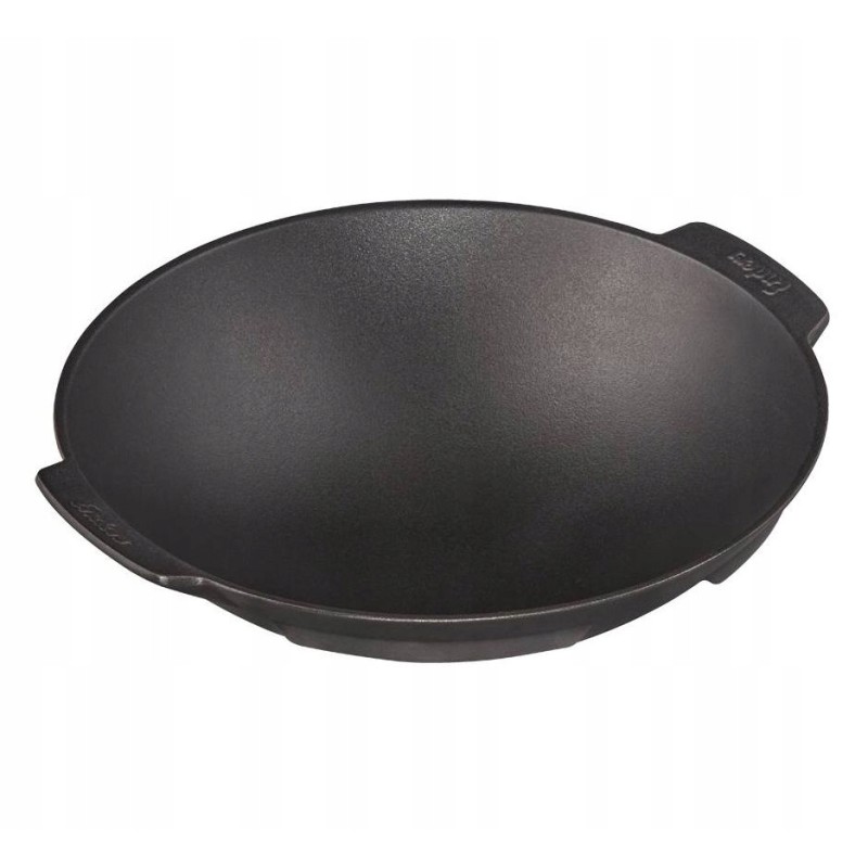 Ketaus wok su jungiklių grotelių galais