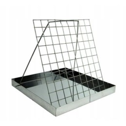 Stainless steel frame uncapping tub