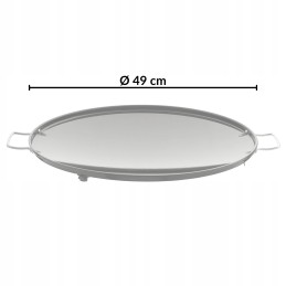 Cadac Skottel apvali kepimo skarda, 49 cm, skirta Carri Chef
