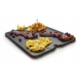 Ketaus lėkštė brangakmenių / porta-chef broil king kepsninėms