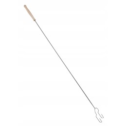 Wz šakės 130cm židinys 10vnt, nerūdijančio plieno rankena