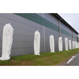 ✨ Lenkiškas apsauginis gaubtas, agrotekstilės maišelis, žieminis, 3 vnt