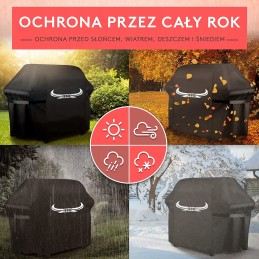 Universalus grilio apsaugos aukščiausios kokybės tentas