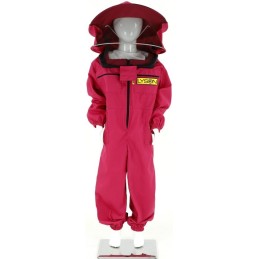 We offer a children's jumpsuit with a hat - a very good product!