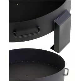 ✅ plieninis židinys - p80