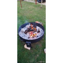 ✅ plieninis židinys - p80