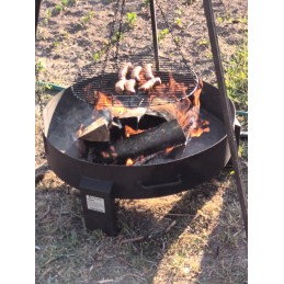 ✅ plieninis židinys - p80