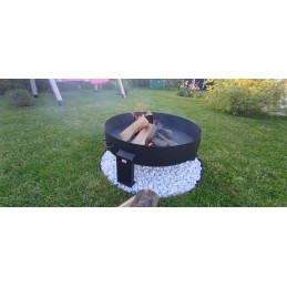 ✅ plieninis židinys - p80