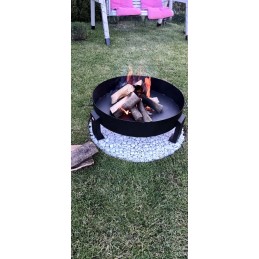 ✅ plieninis židinys - p80