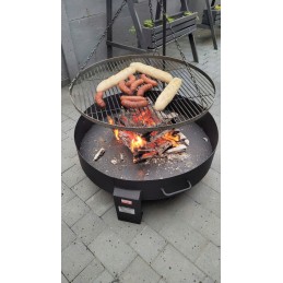 ✅ plieninis židinys - p80