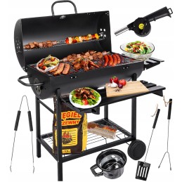 Grill & chill anglies grilis su priedais gc0002