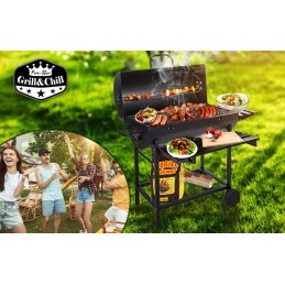 Grill & chill anglies grilis su priedais gc0002
